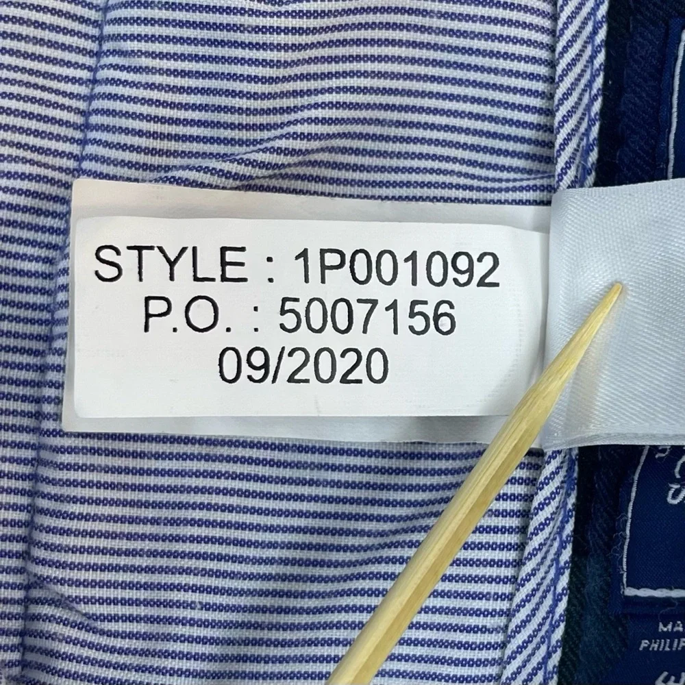 Vineyard Vines Breaker Pants Men's 35x32 (36x32) Green Plaid Pockets Golf - Picture 10 of 12